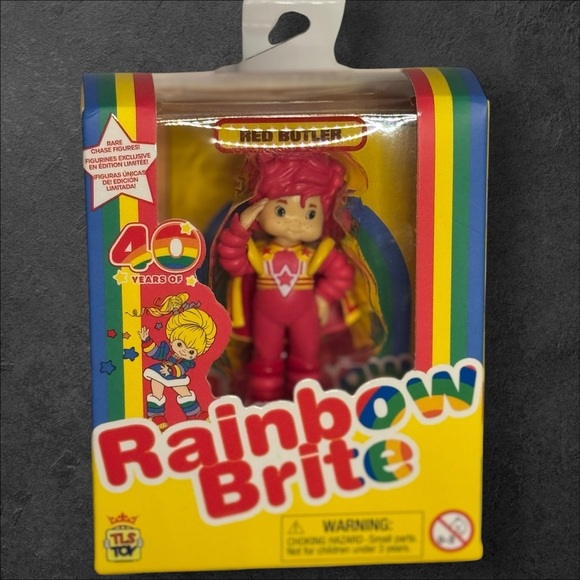 Rainbow Brite 40th Anniversary Set Red Butler, Tickled Pink & Twink NIB - Picture 5 of 5